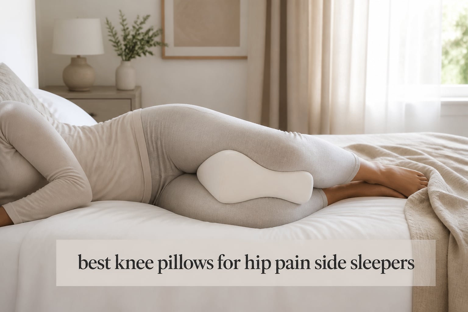 best knee pillows for hip pain side sleepers
