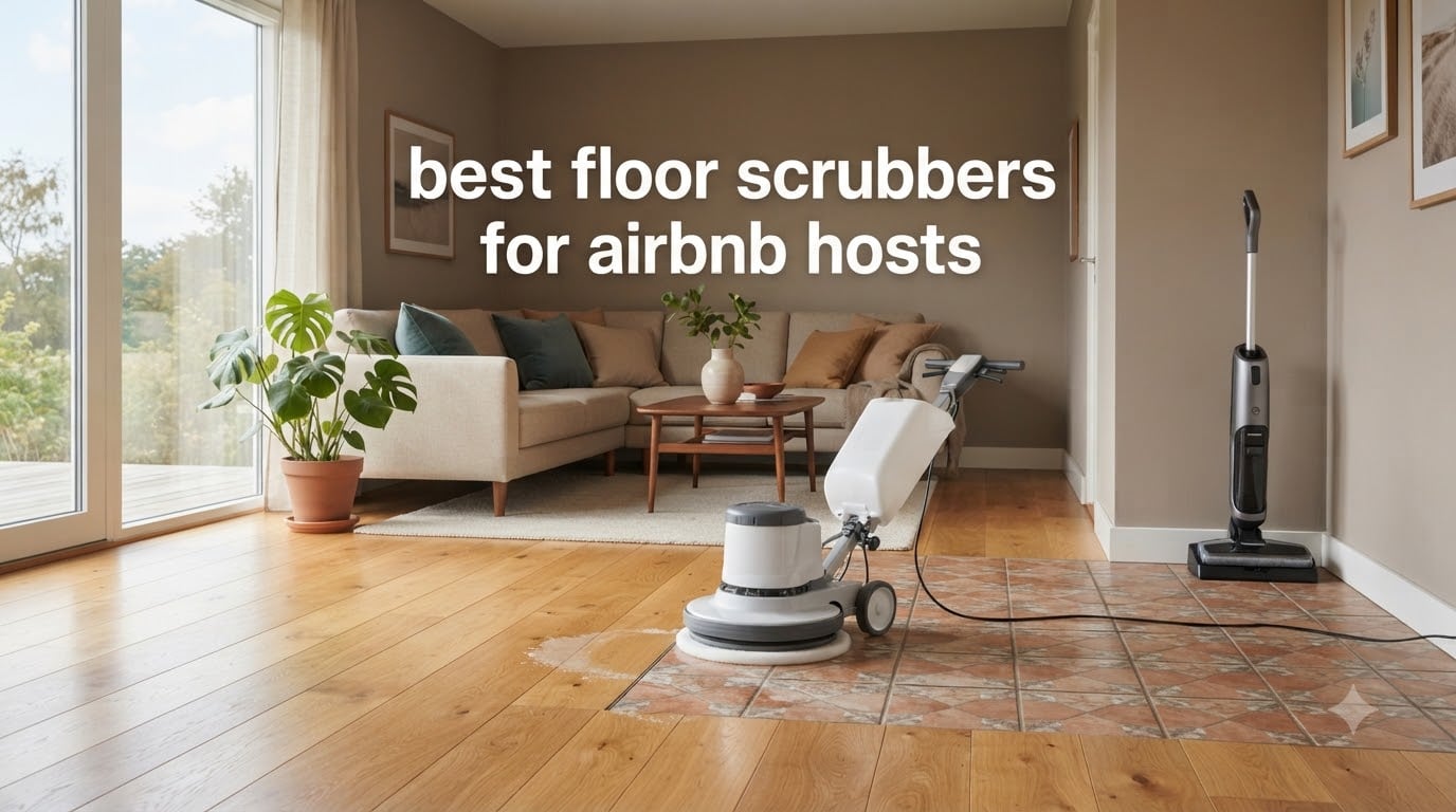 best floor scrubbers for airbnb hosts