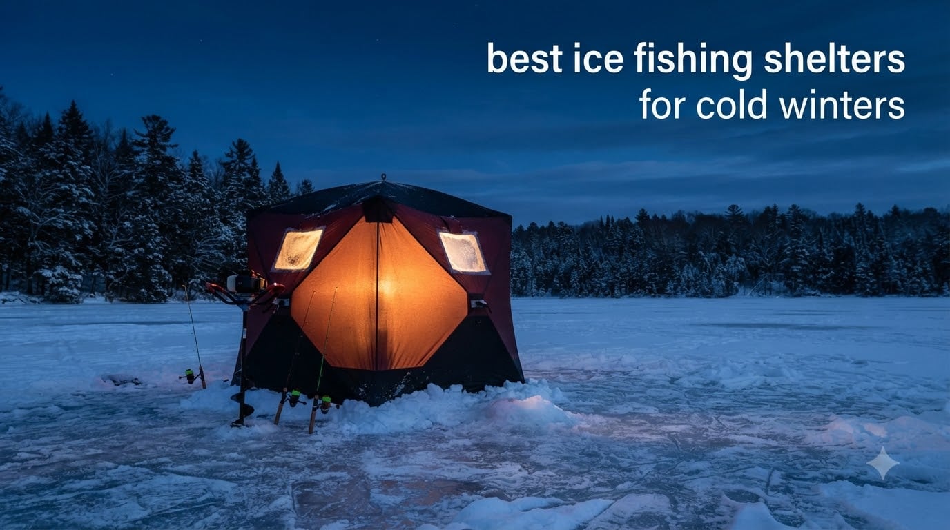best ice fishing shelters for cold winters