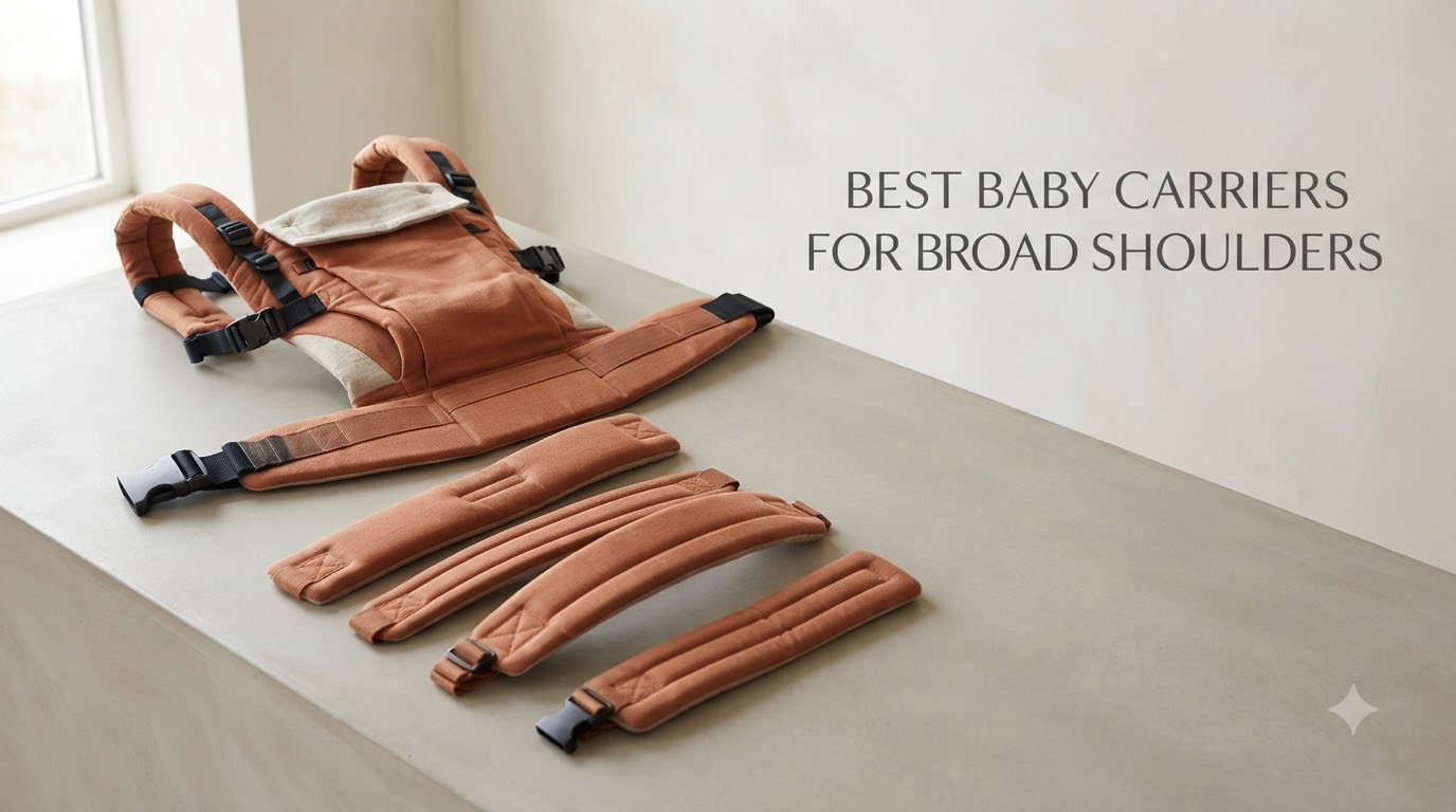 best baby carriers for broad shoulders