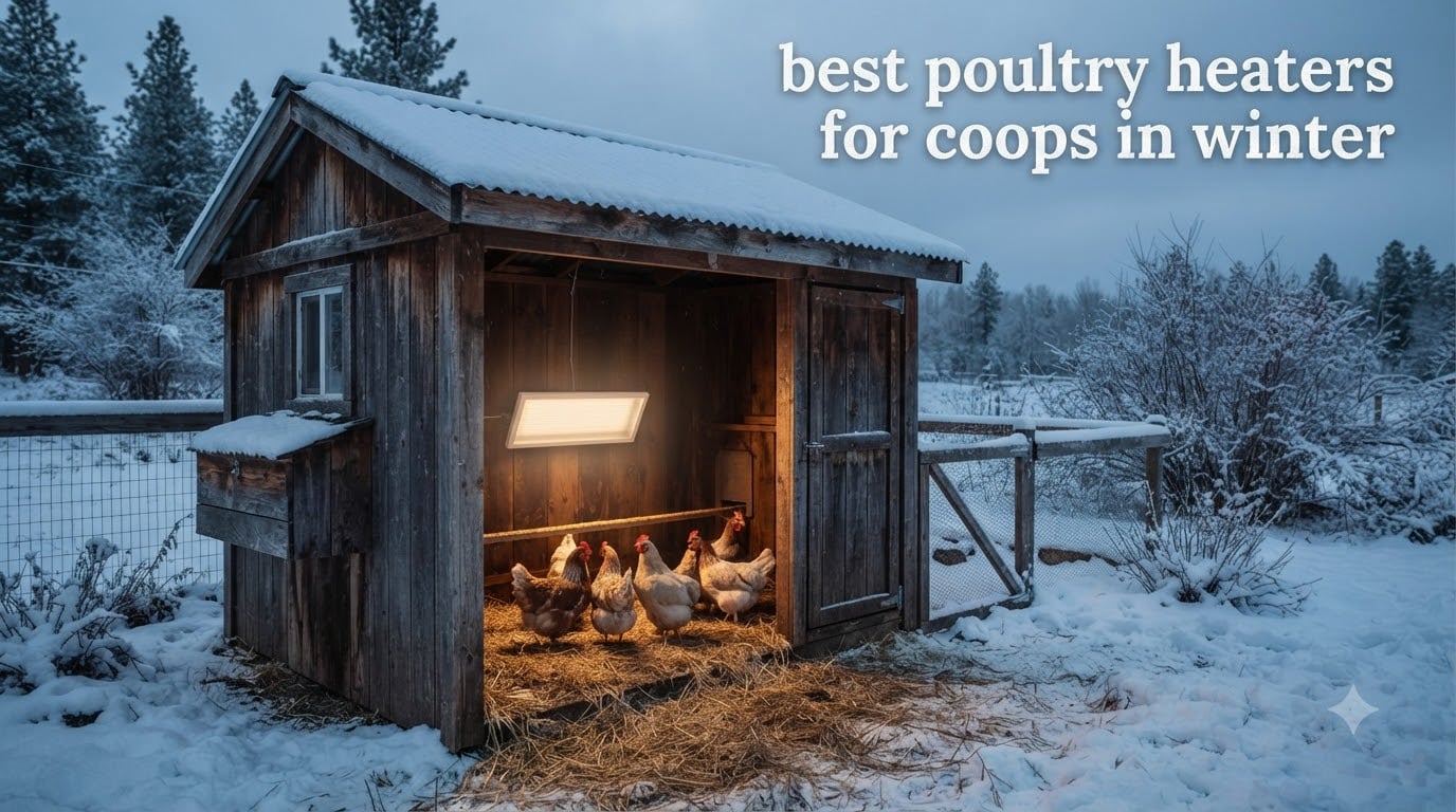 best poultry heaters for coops in winter