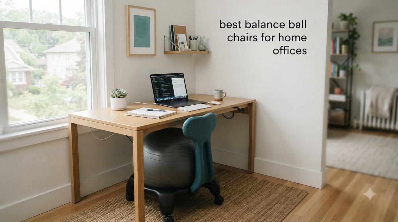 best balance ball chairs for home offices