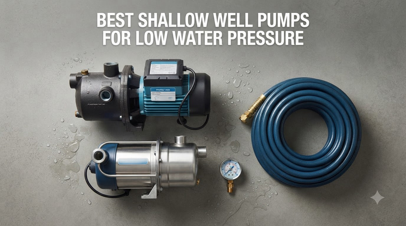 best shallow well pumps for low water pressure