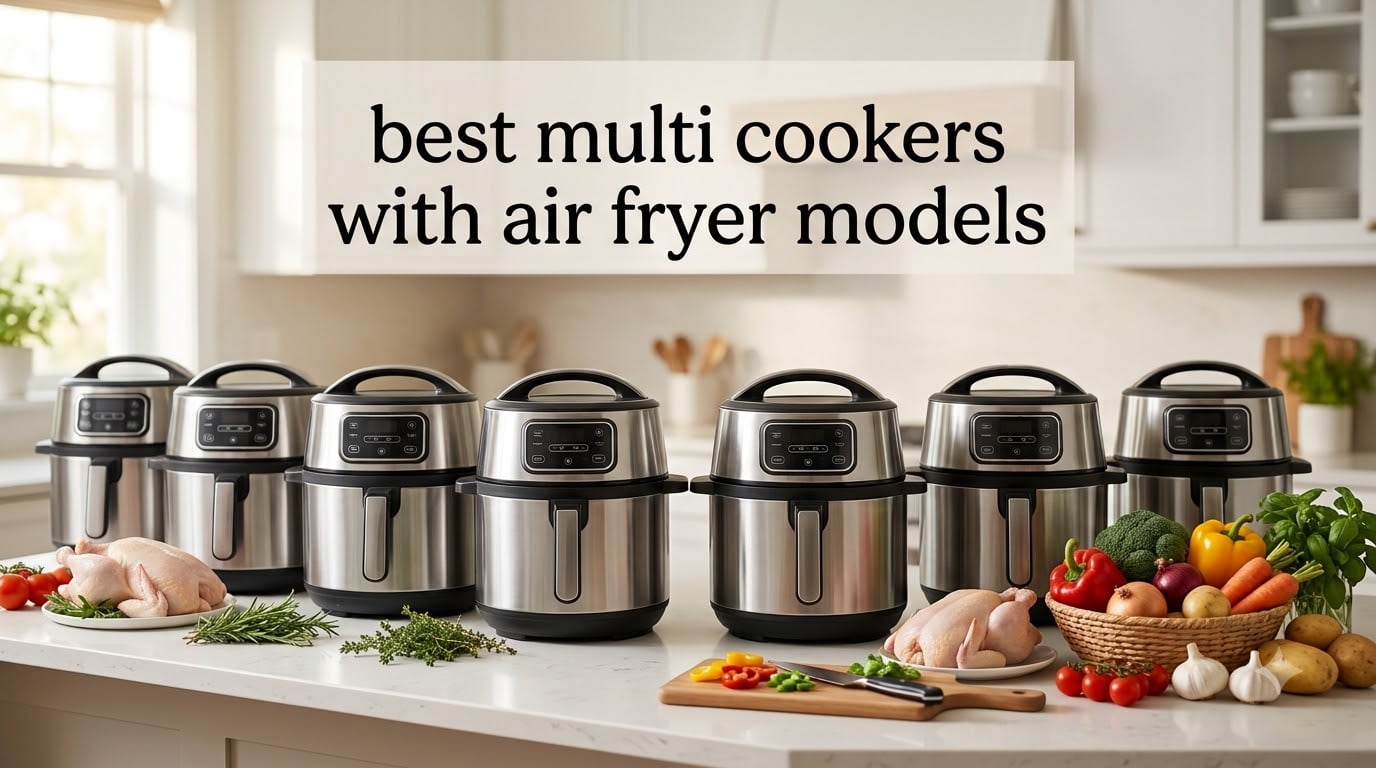 best multi cookers with air fryer models