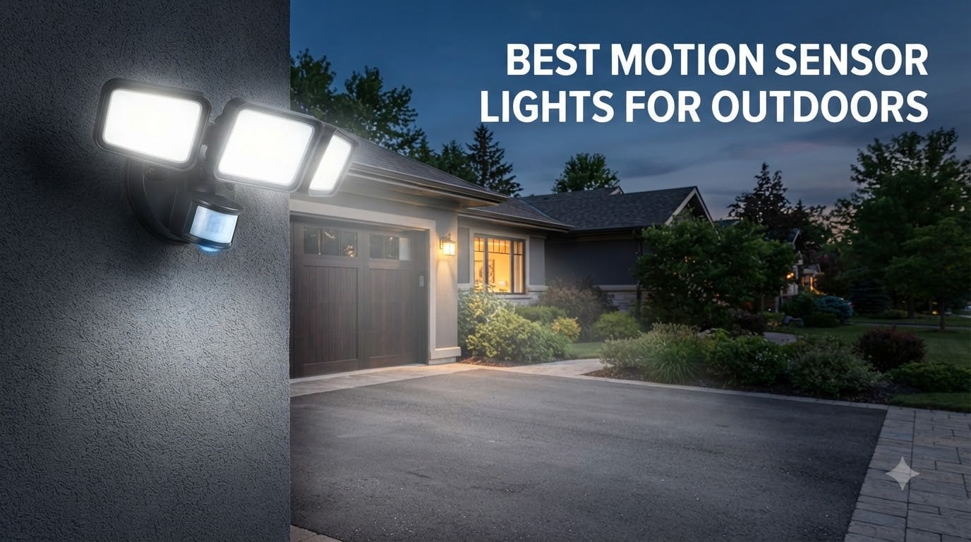 best motion sensor lights for outdoors