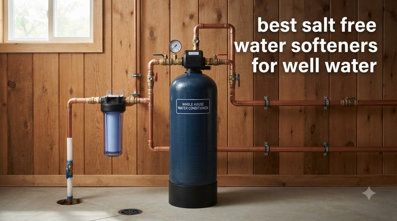 best salt free water softeners for well water