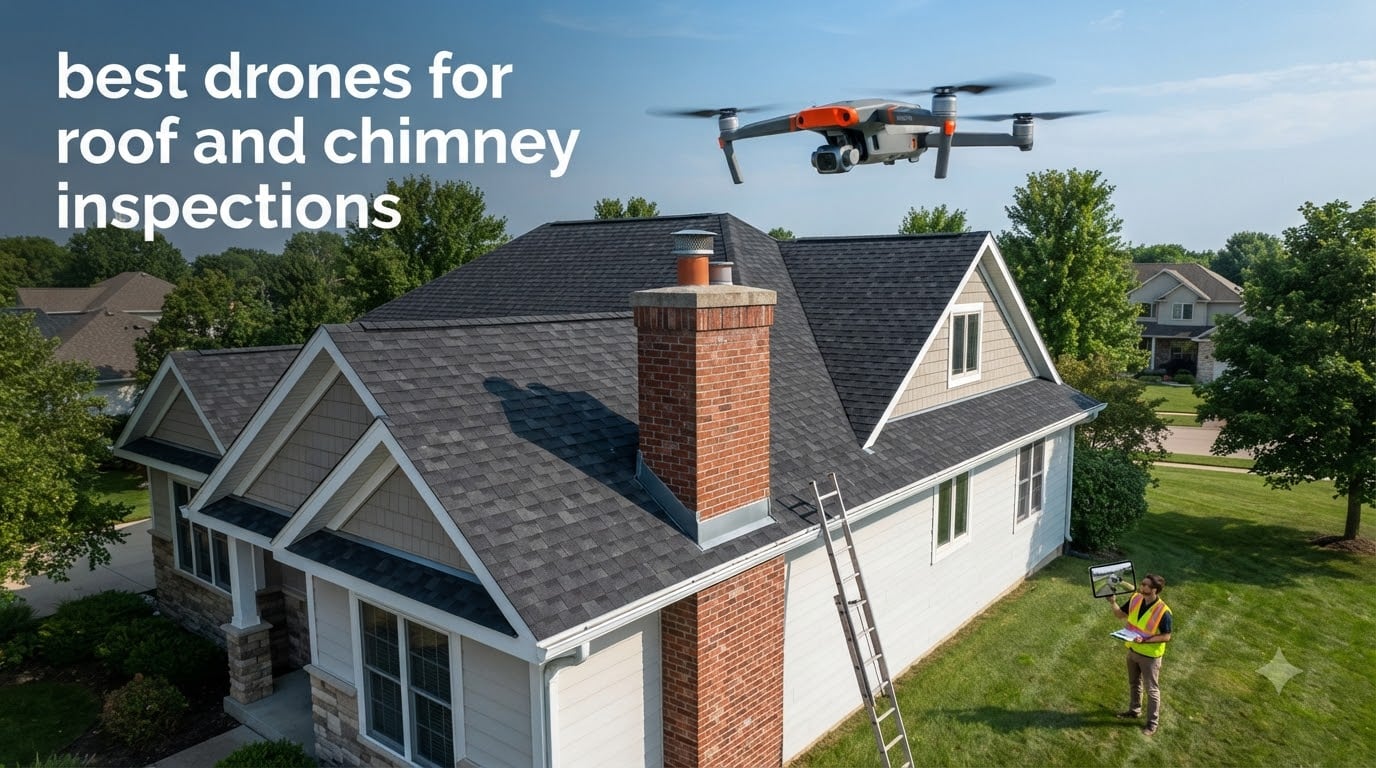 best drones for roof and chimney inspections