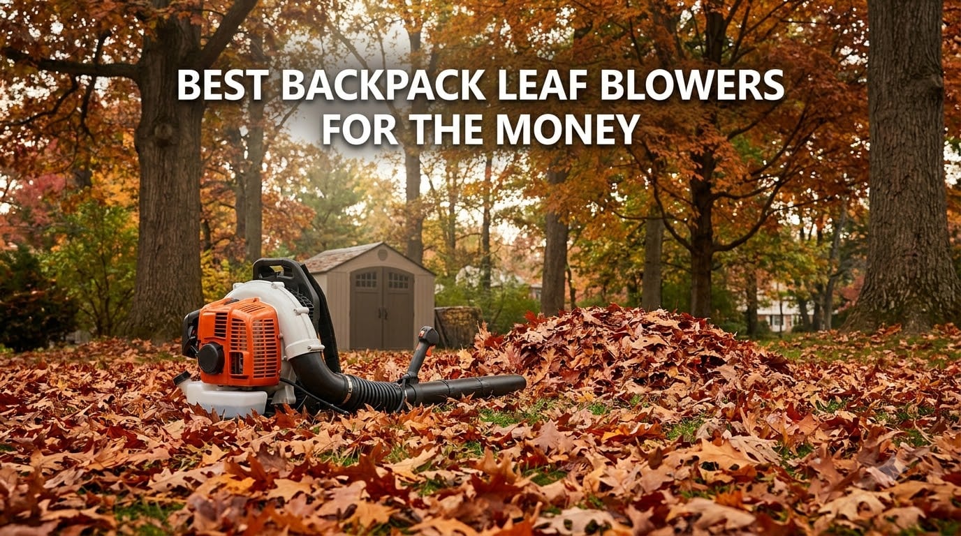 best backpack leaf blowers for the money