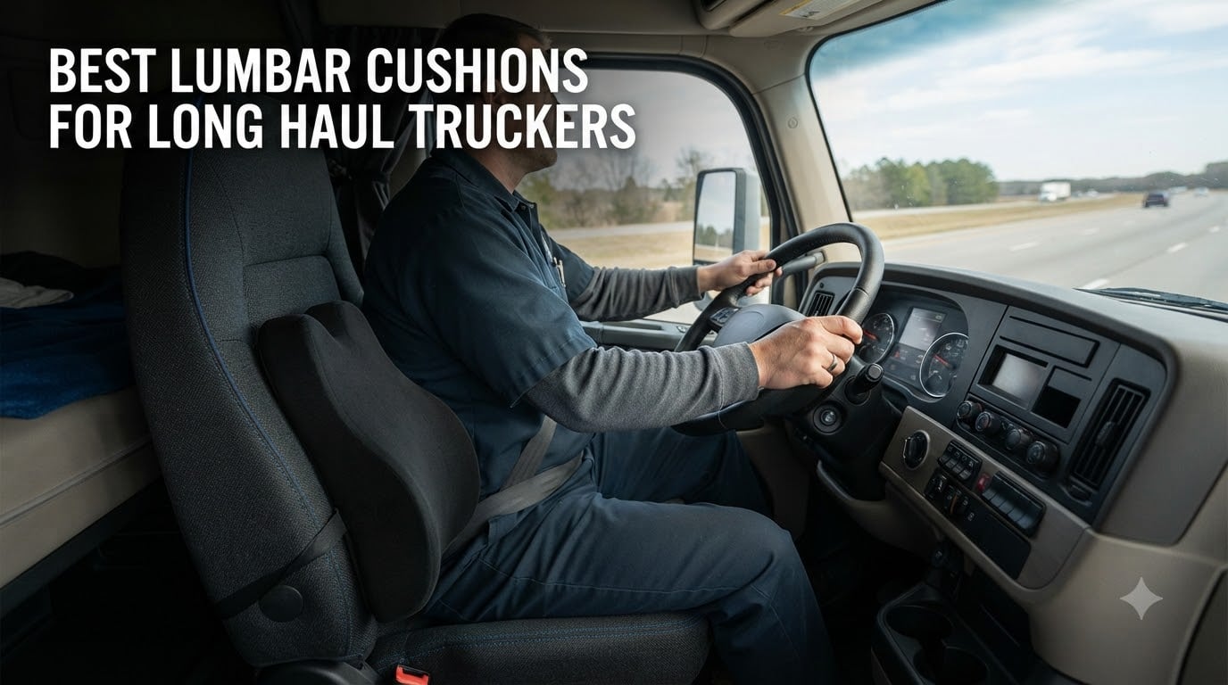 best lumbar cushions for long haul truckers