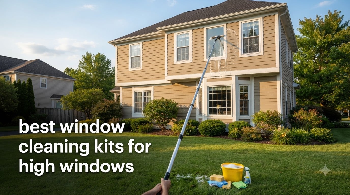 best window cleaning kits for high windows