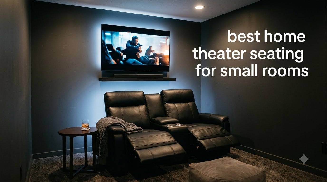 best home theater seating for small rooms