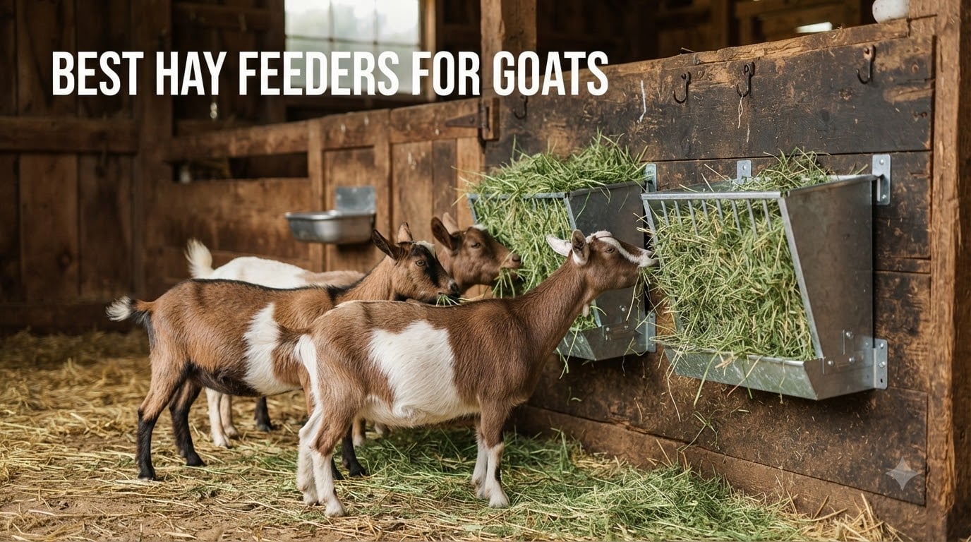 best hay feeders for goats