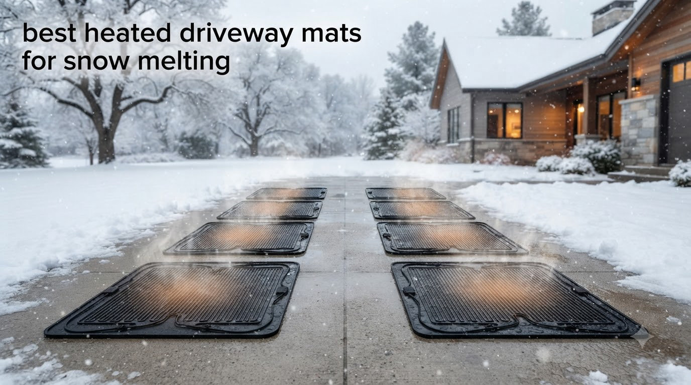 best heated driveway mats for snow melting