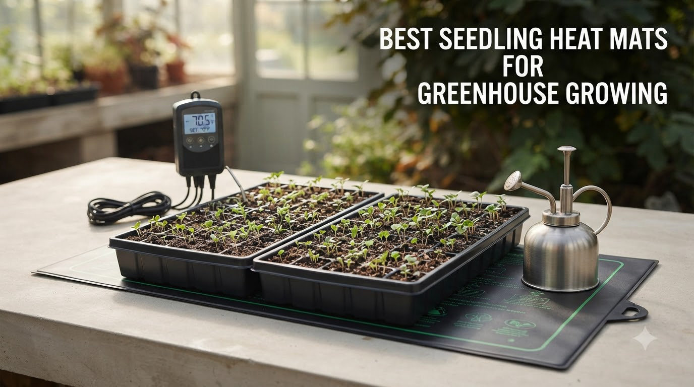 best seedling heat mats for greenhouse growing
