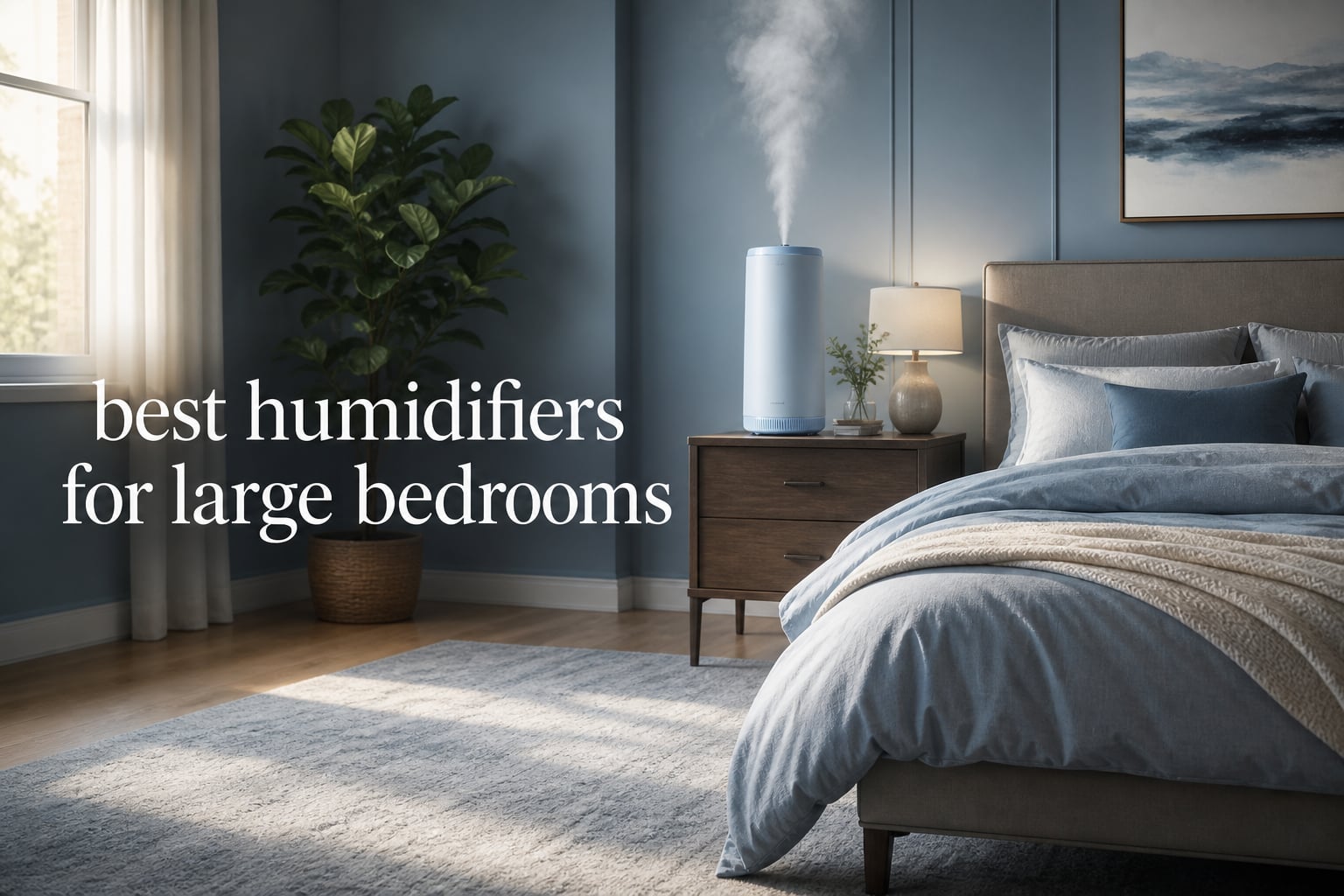 best humidifiers for large bedrooms