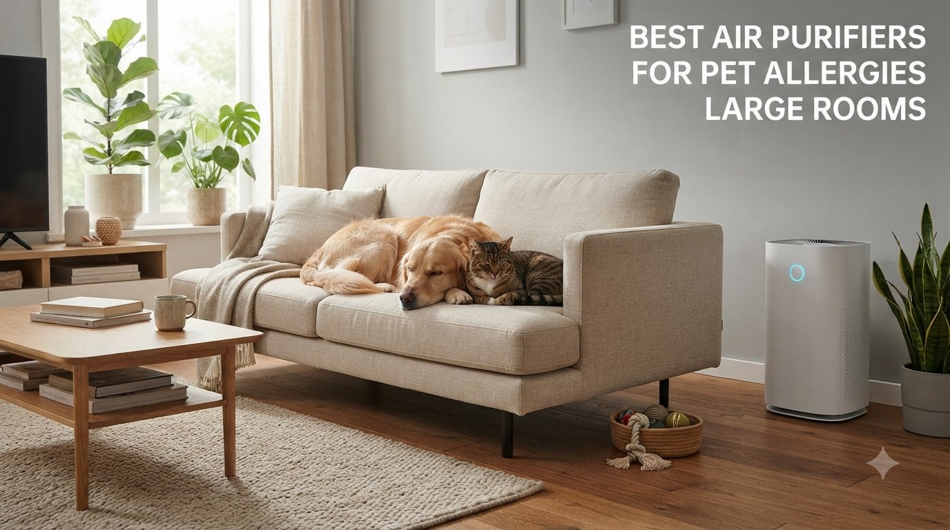 best air purifiers for pet allergies large rooms