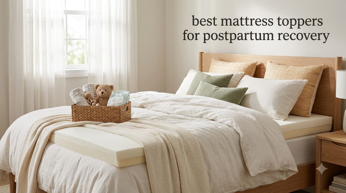 best mattress toppers for postpartum recovery