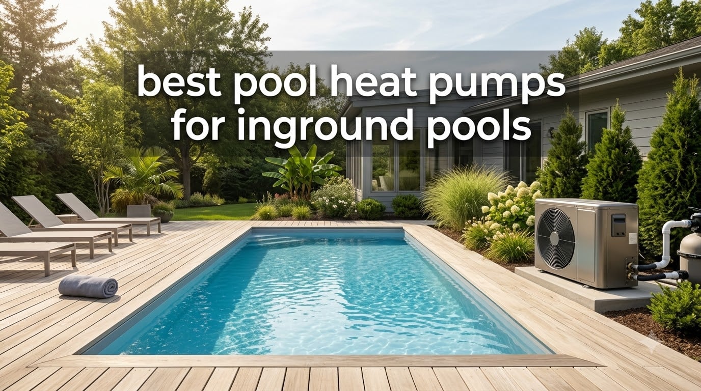 best pool heat pumps for inground pools