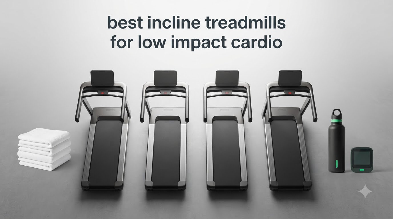 best incline treadmills for low impact cardio
