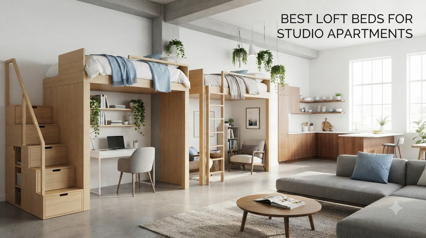 best loft beds for studio apartments