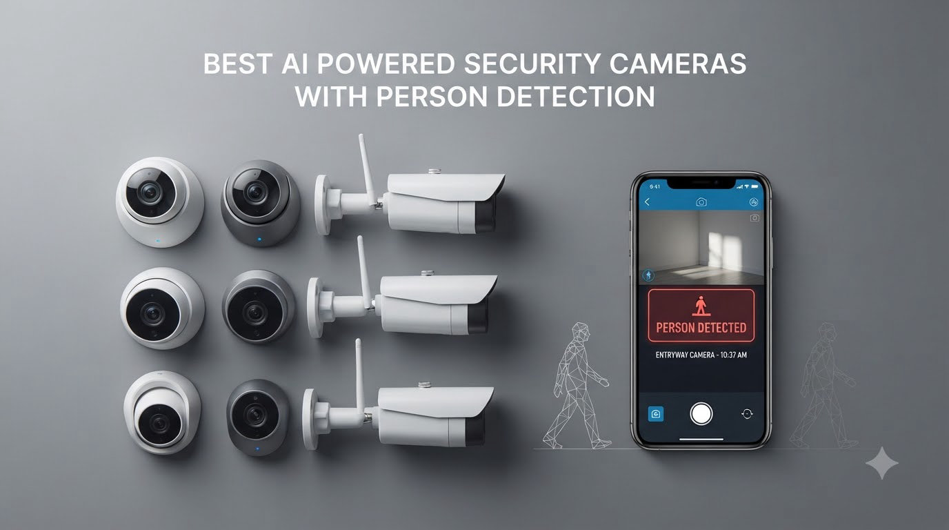 best ai powered security cameras with person detection