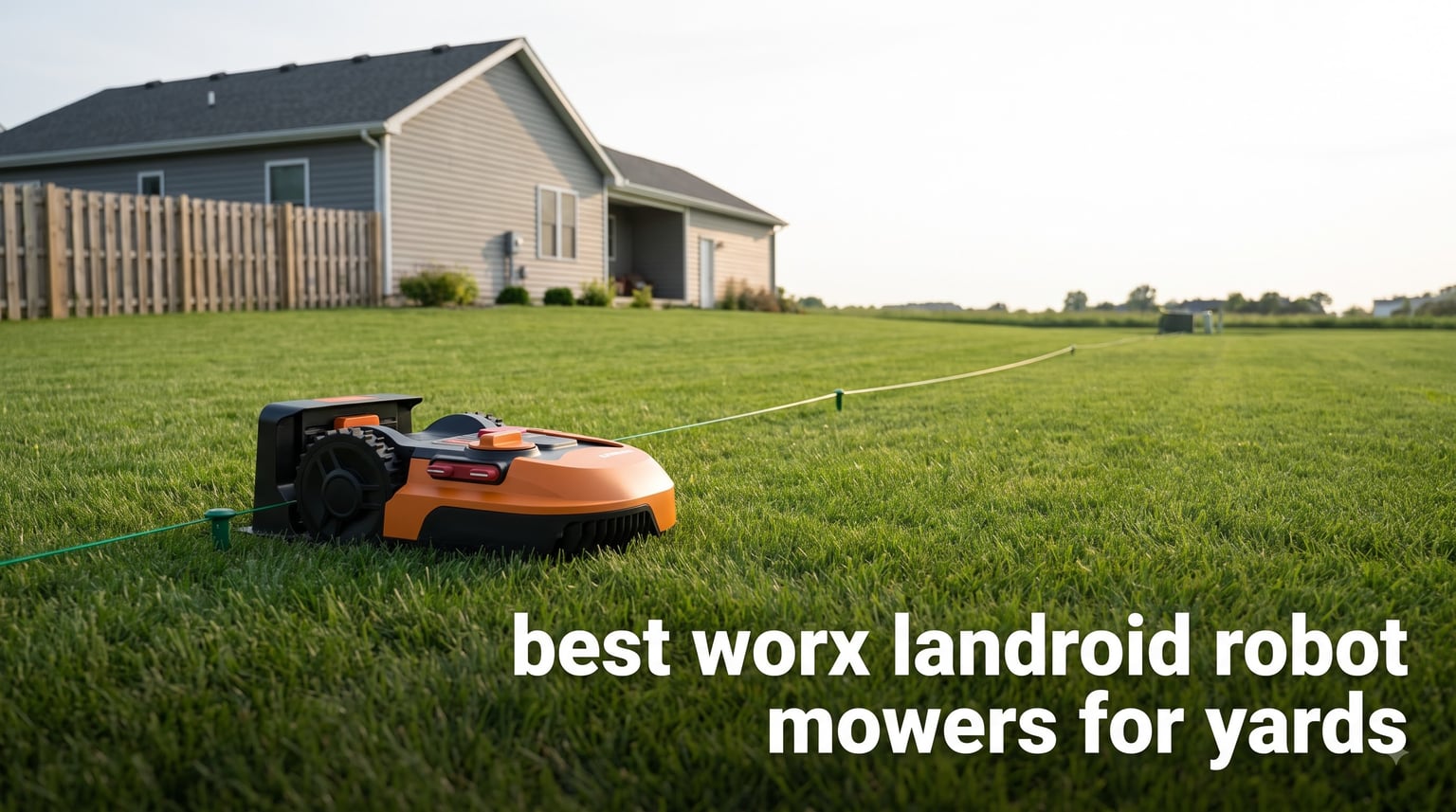 best worx landroid robot mowers for yards