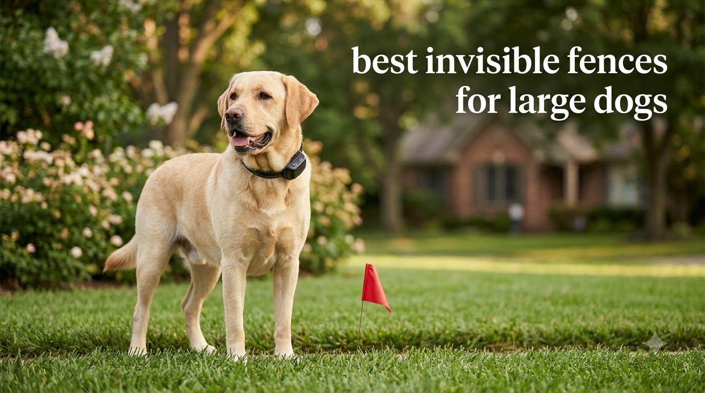 best invisible fences for large dogs