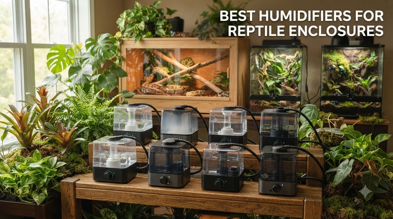 best humidifiers for reptile enclosures