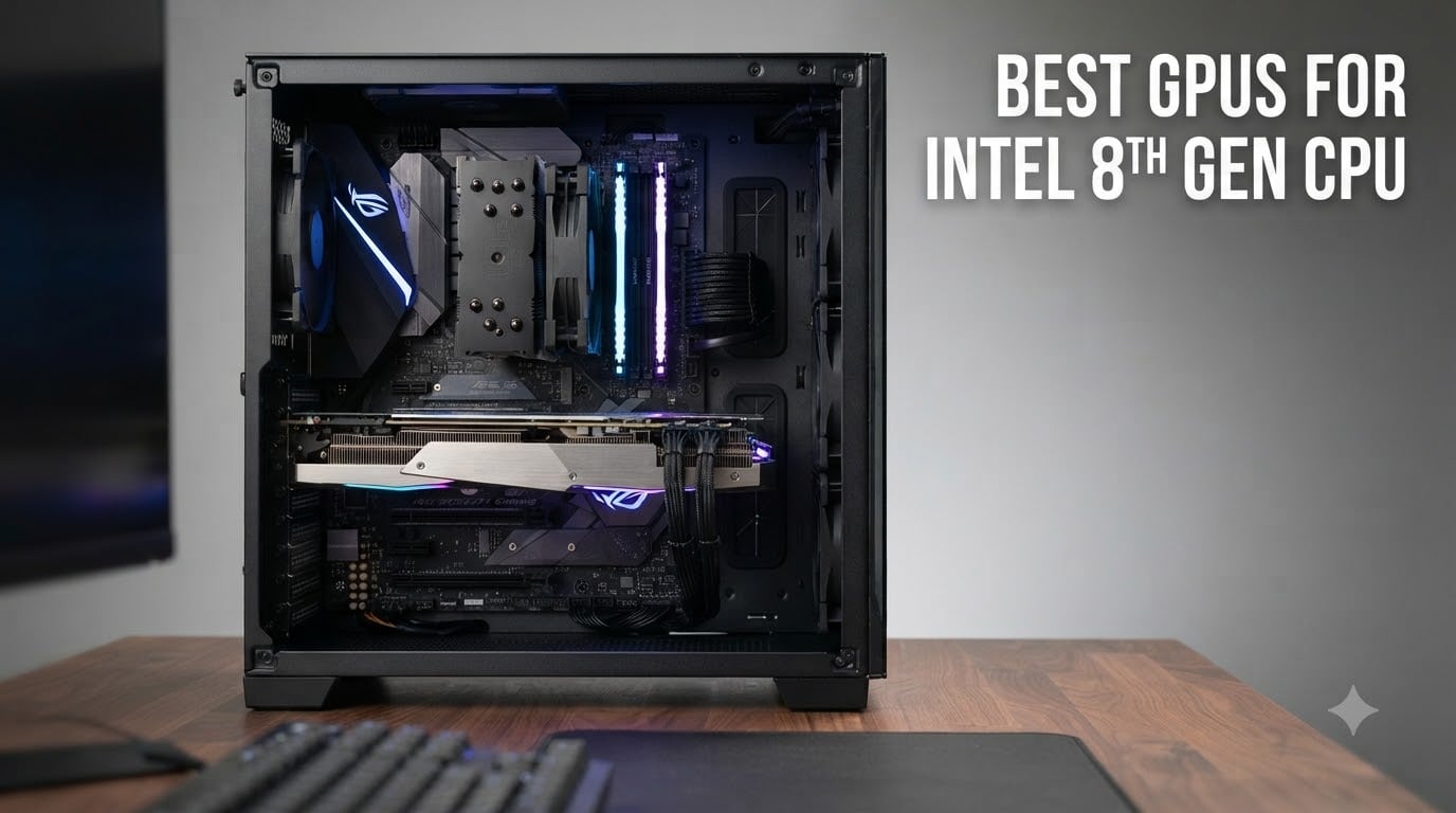 best gpus for intel 8th gen cpu
