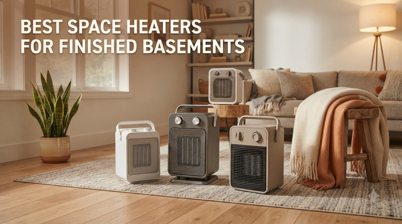 best space heaters for finished basements