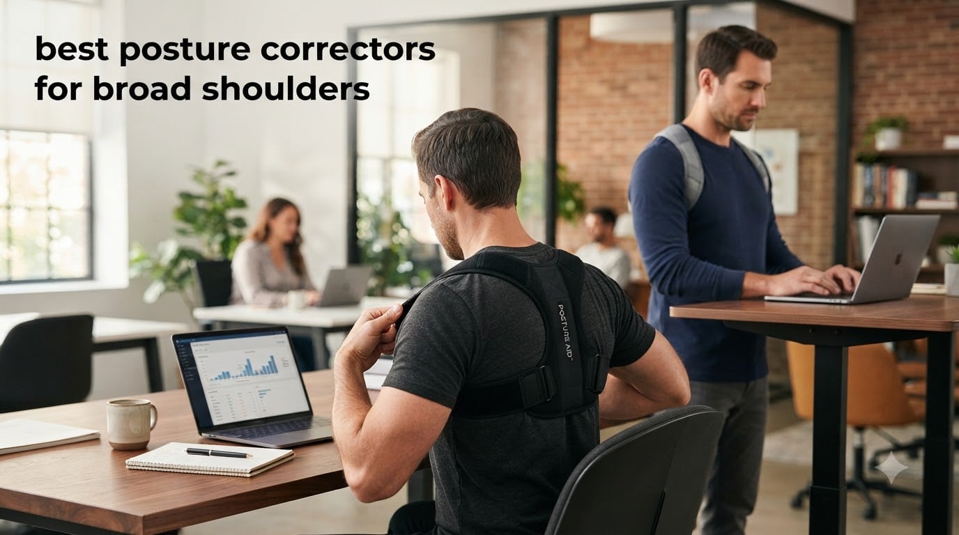 best posture correctors for broad shoulders