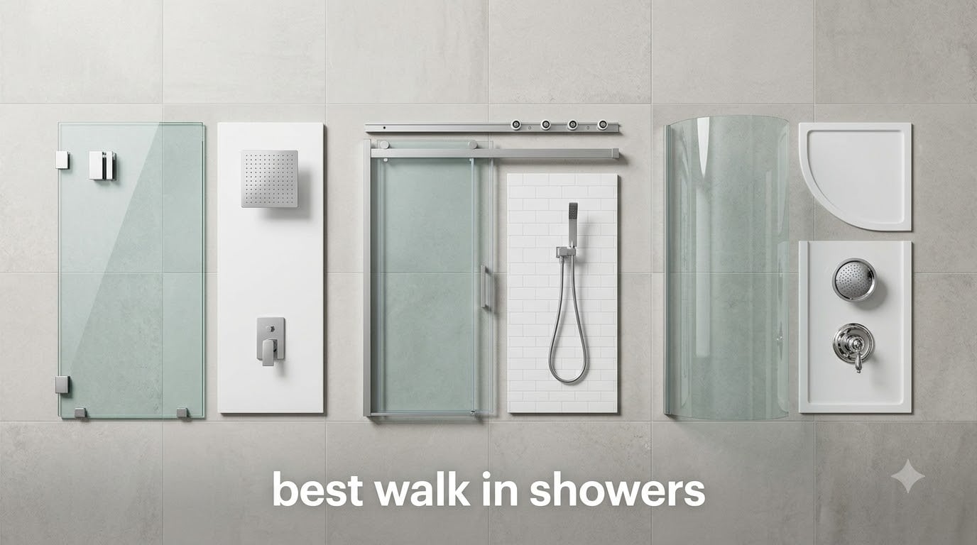 best walk in showers