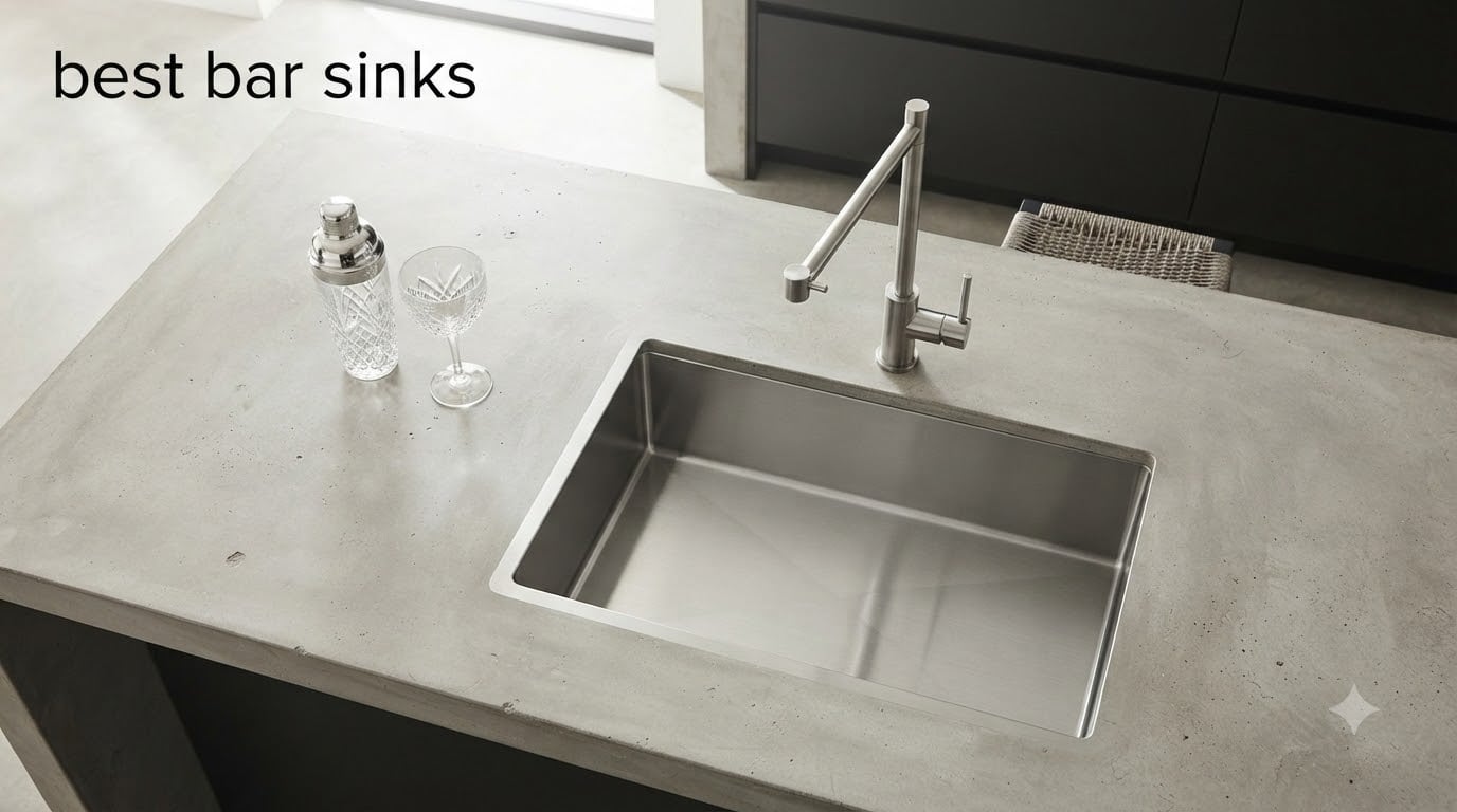 best bar sinks