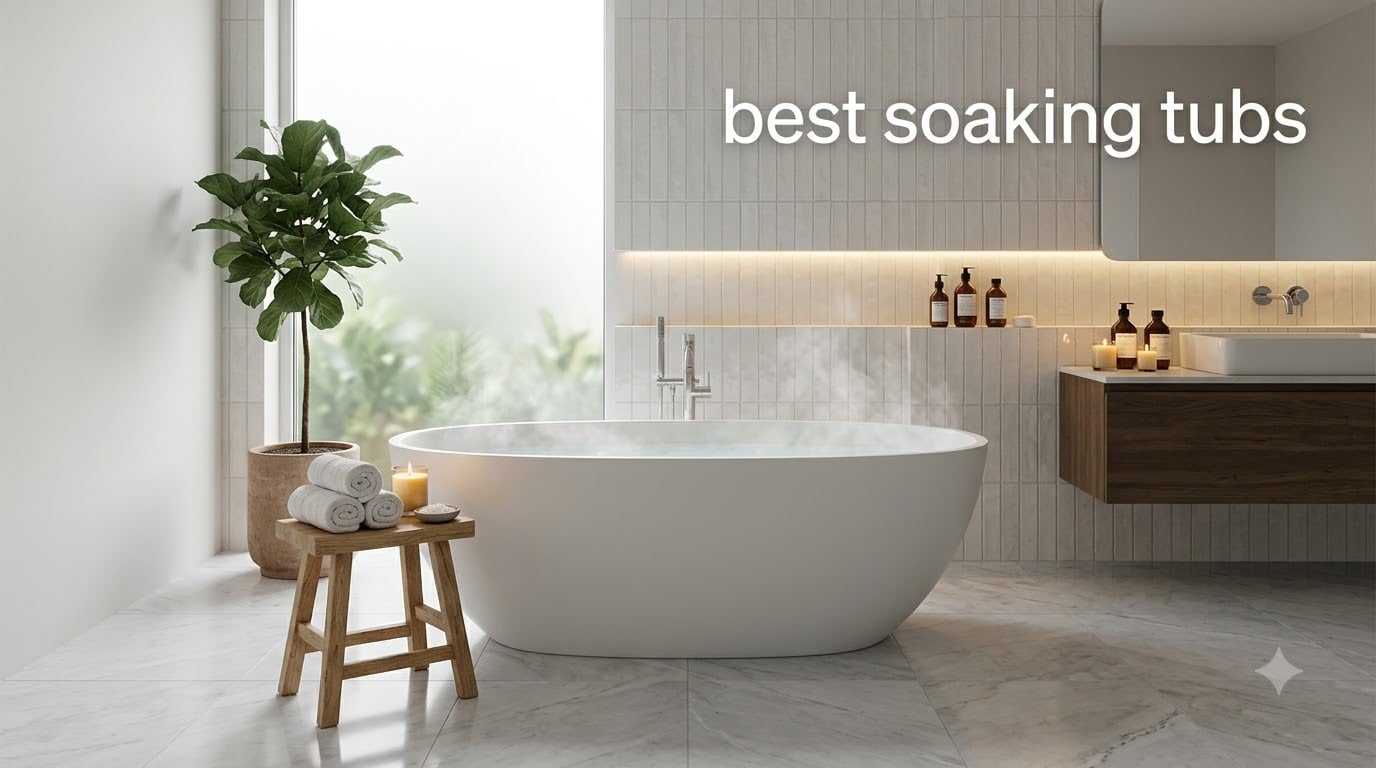 best soaking tubs