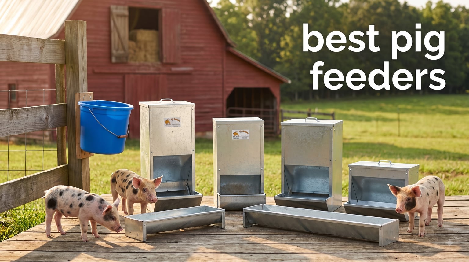 best pig feeders