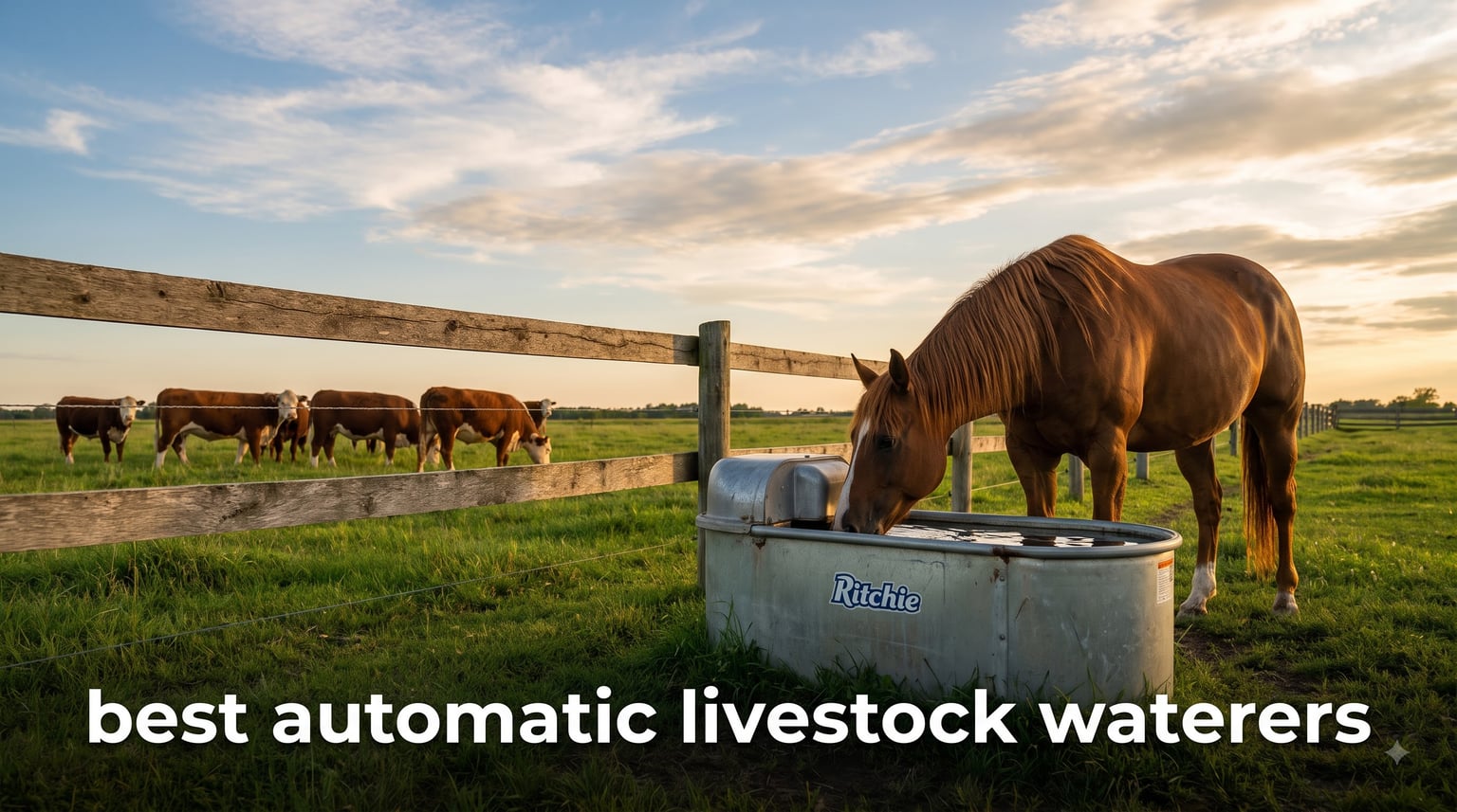 best automatic livestock waterers