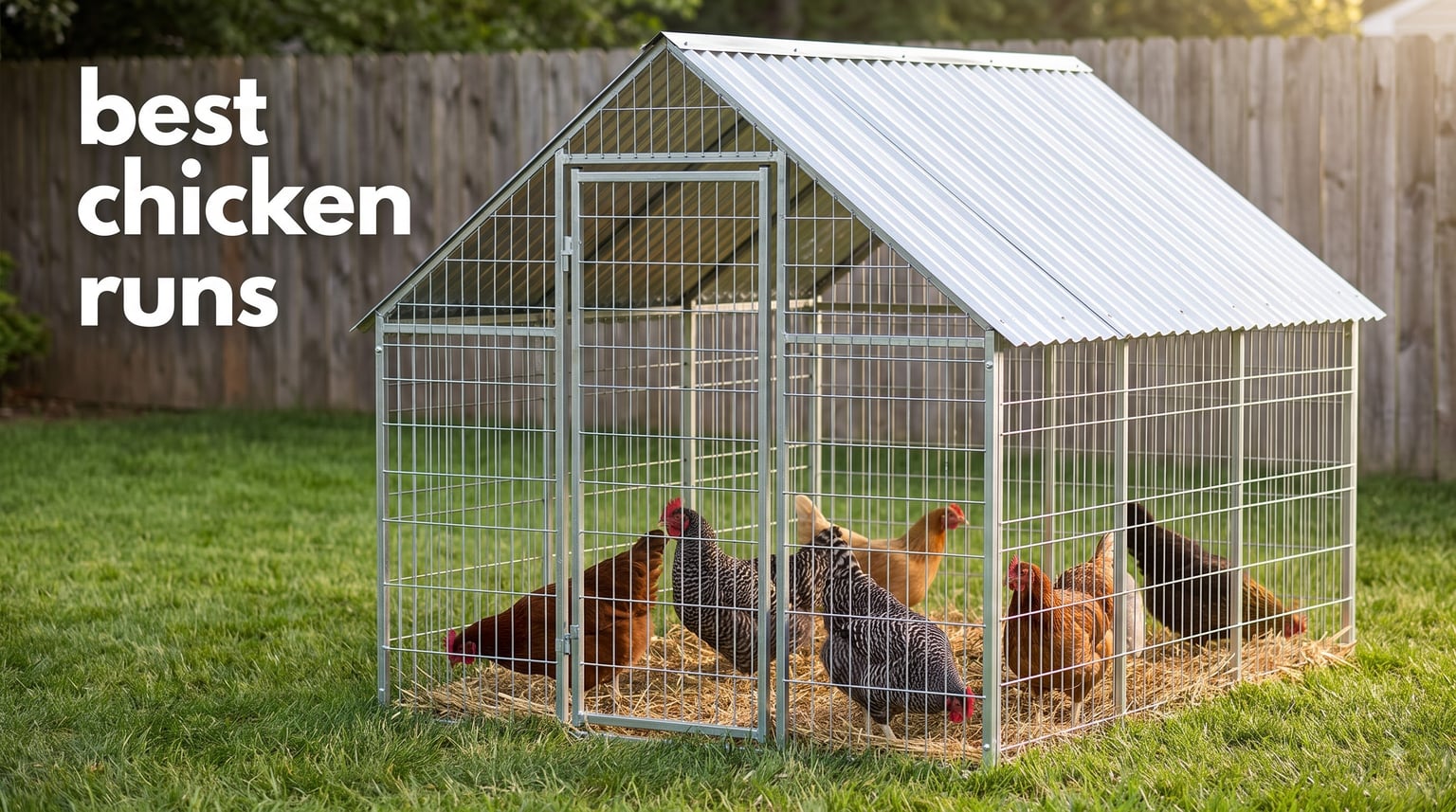 best chicken runs