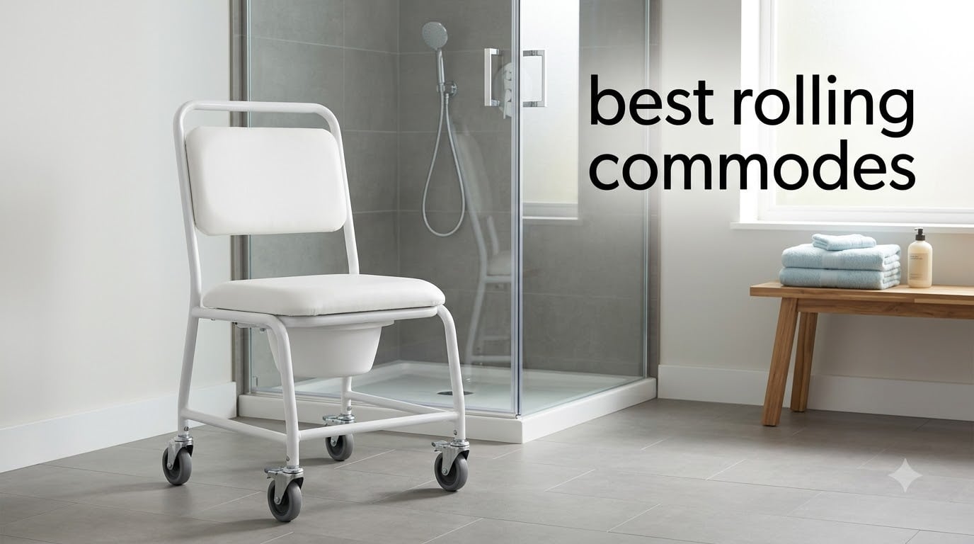 best rolling commodes