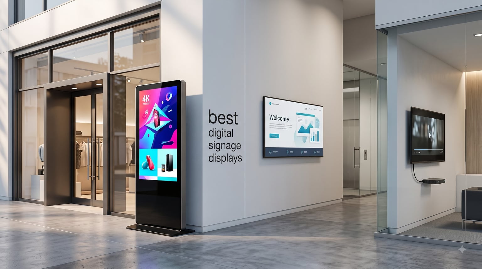 best digital signage displays
