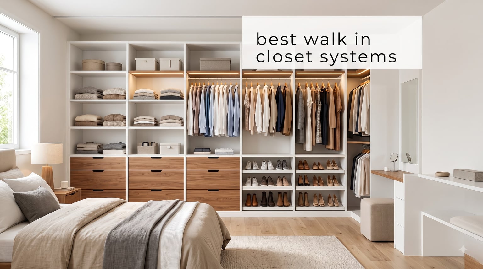 best walk in closet systems