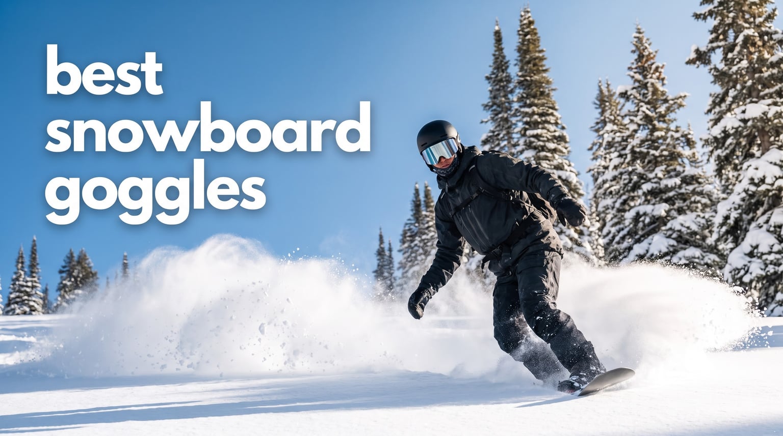 best snowboard goggles