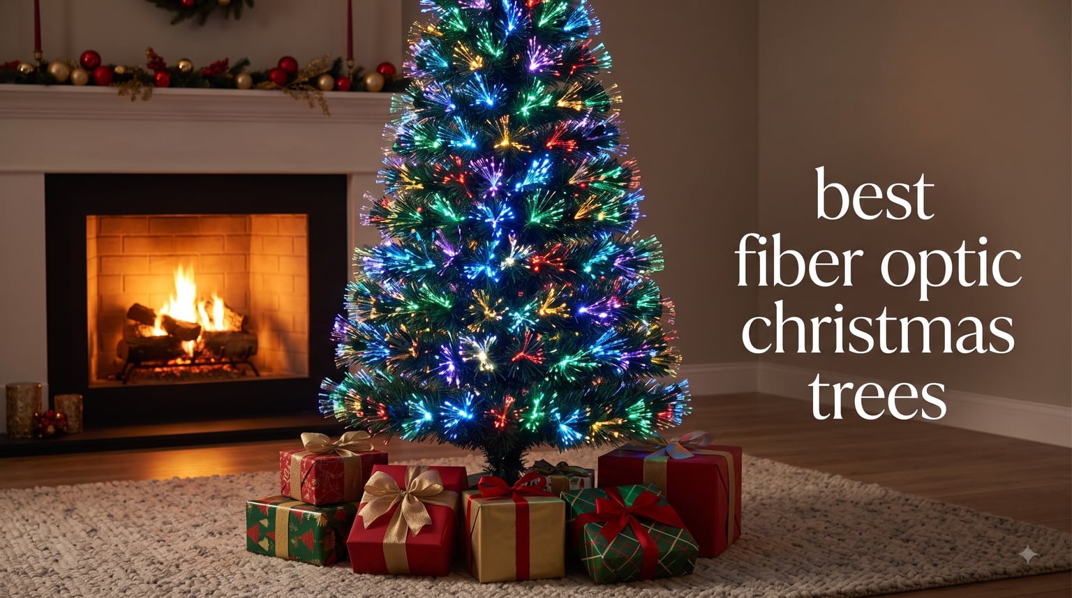 best fiber optic christmas trees