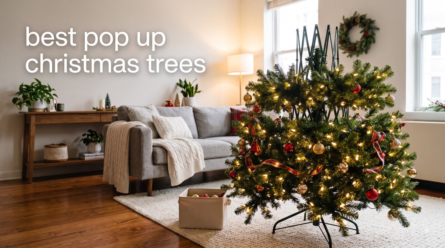 best pop up christmas trees