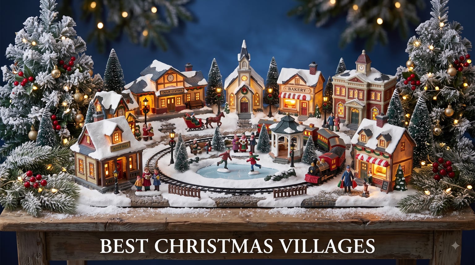 best christmas villages