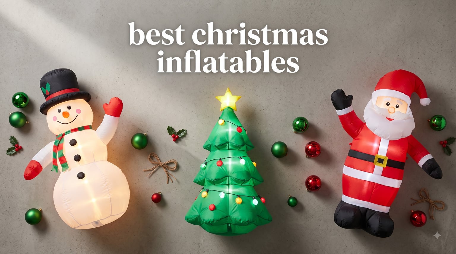 best christmas inflatables