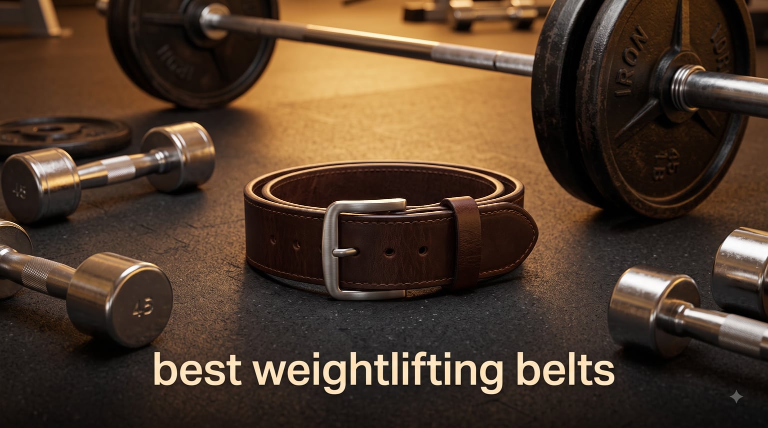 best weightlifting belts