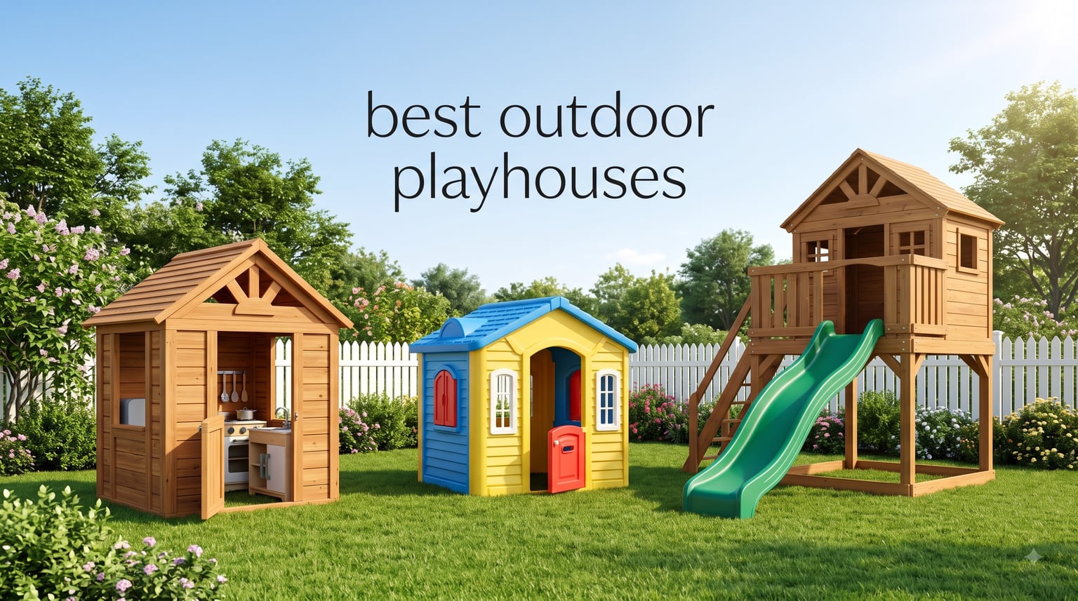 best outdoor playhouses