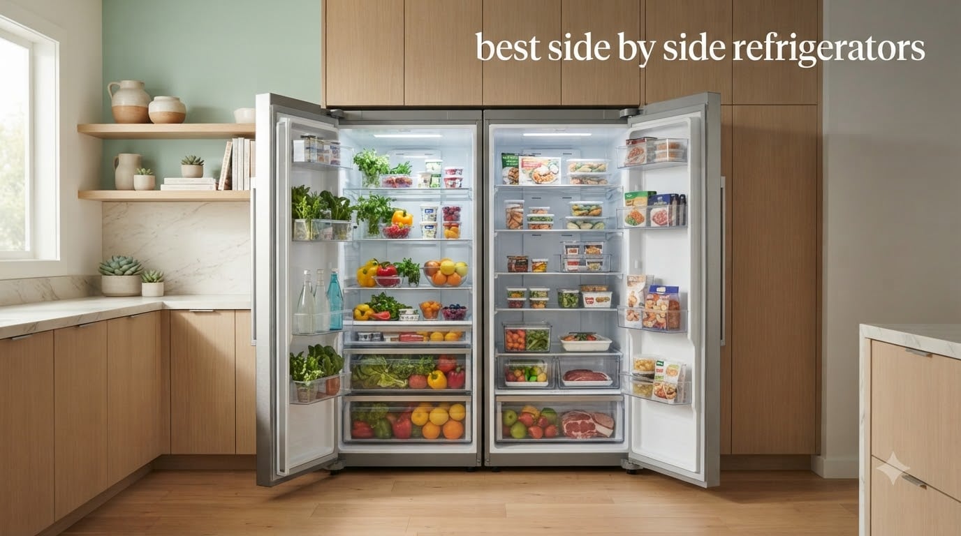 best side by side refrigerators