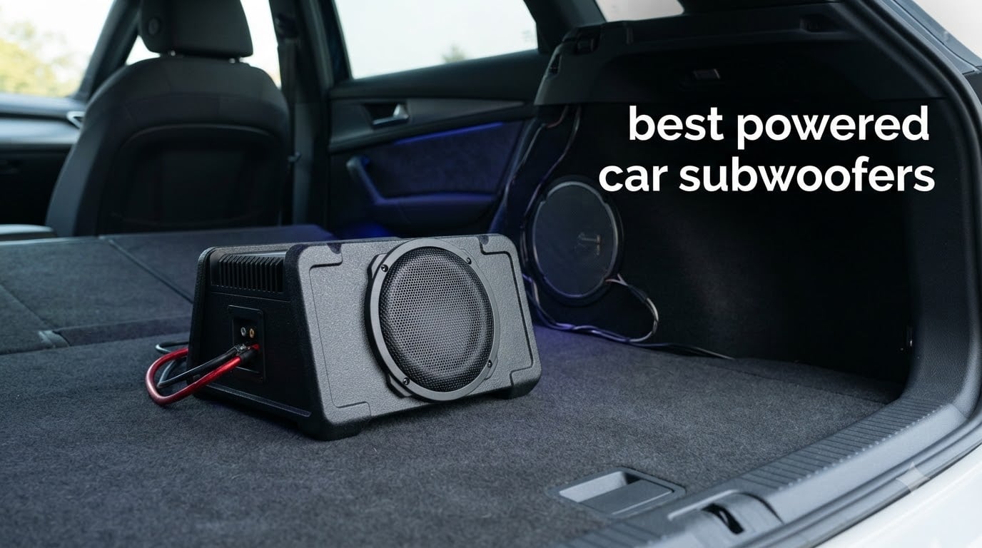 best powered car subwoofers
