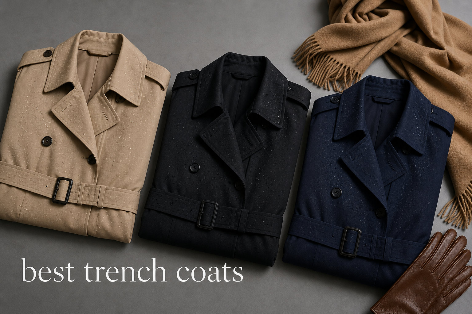 best trench coats